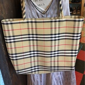 Authentic Burberry Tote